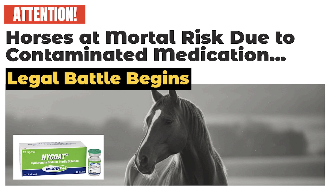 Caballos,HorseSafety ,Neogen, Hycoat, Recall #Veterinaria #Justicia #JusticeLaw #CamJustice #Equine #AlertaEquina #EquestrianLife #FloridaHorses #HorseOwners #BreakingNews #Alerta #CaballosEnRiesgo #HorseAlert #Recall #Urgente #NeogenRecall #Hycoat #Caballistas #PasoFino #EquineHealth #Veterinarios #HorseLife #VeteLife #PoloLife #HorseRacing #Hipismo #HorseOwners #Equestrian