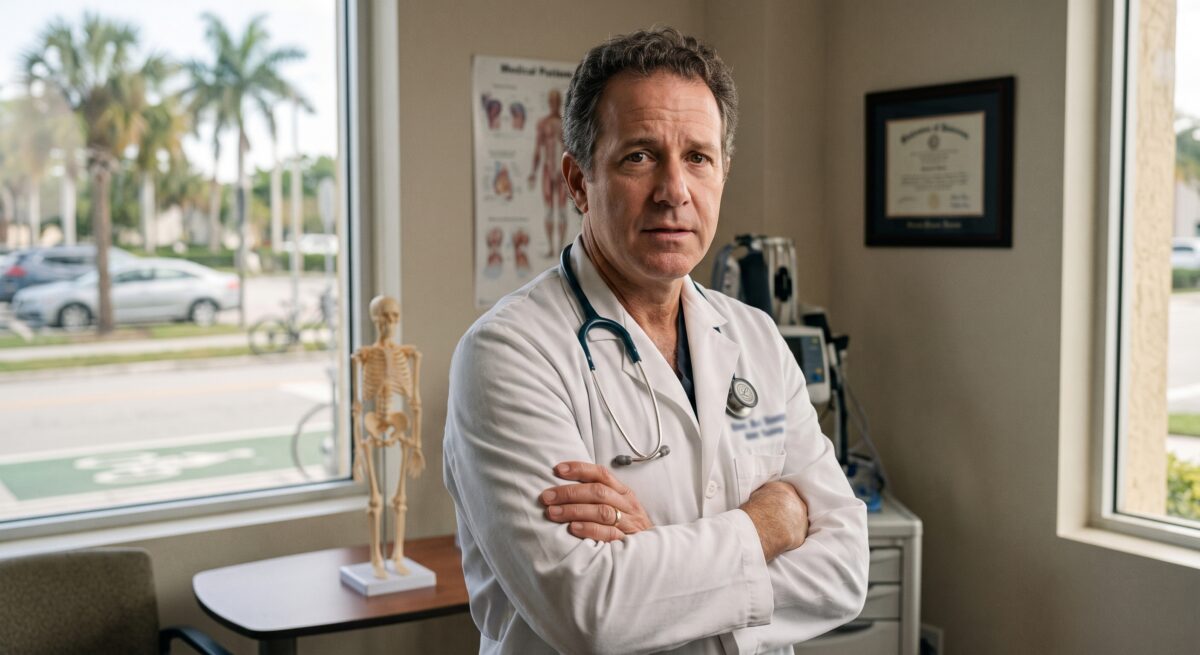 Doctor in hospital