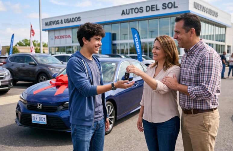 teen drivers in florida with a new car
