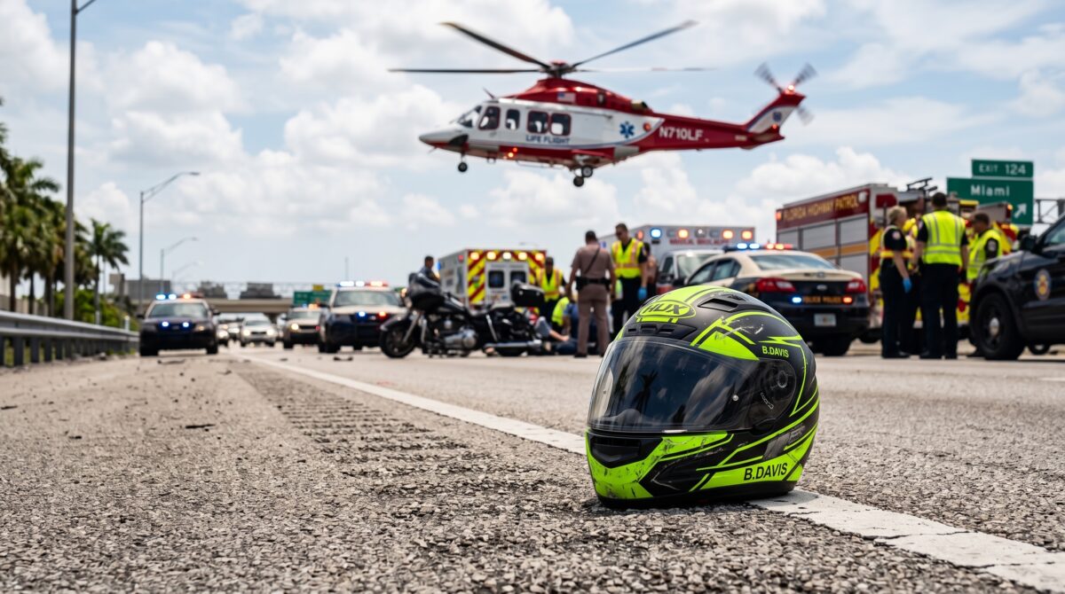Florida motorcycle safety regulations and helmet certification comparison Justice Law