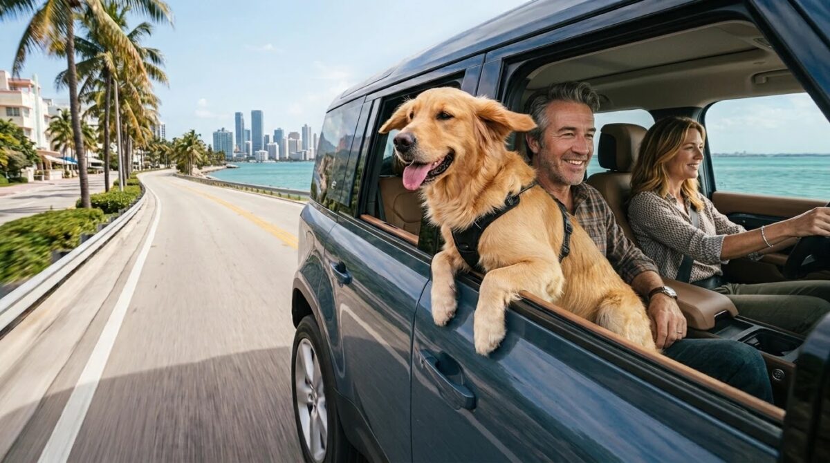 pet car accident Florida